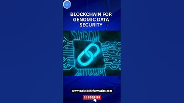Blockchain for Genomic Data Security #genomics #bioinformatics #omics