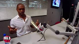 Avengers Star Anthony Mackie Talks Infinity War \& More at 103.5 The Beat!