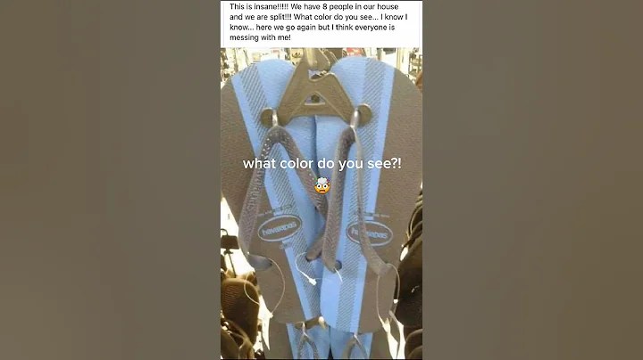 Optical Illusion: What Colors Do You See?#opticalillusion #colorchallenge #brainteaser