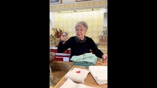 Patricia Wells talks about Antiques with monograms by Chez Pluie Provence 74 views 2 months ago 3 minutes, 34 seconds