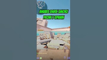 CS2 Anubis Dark Smoke from T Spawn! #cs2 #counterstrike2