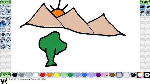 Tux-Paint |How to make scenery part-3