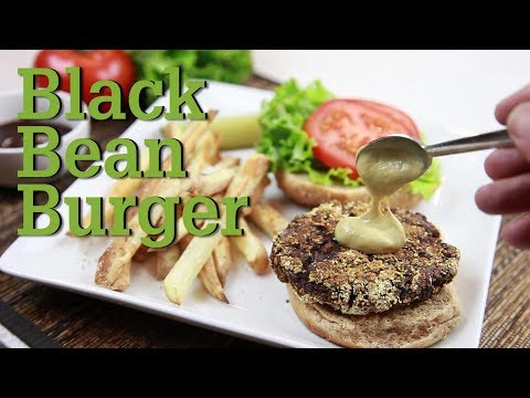 Food Purpose - Black Bean Burger Recipe