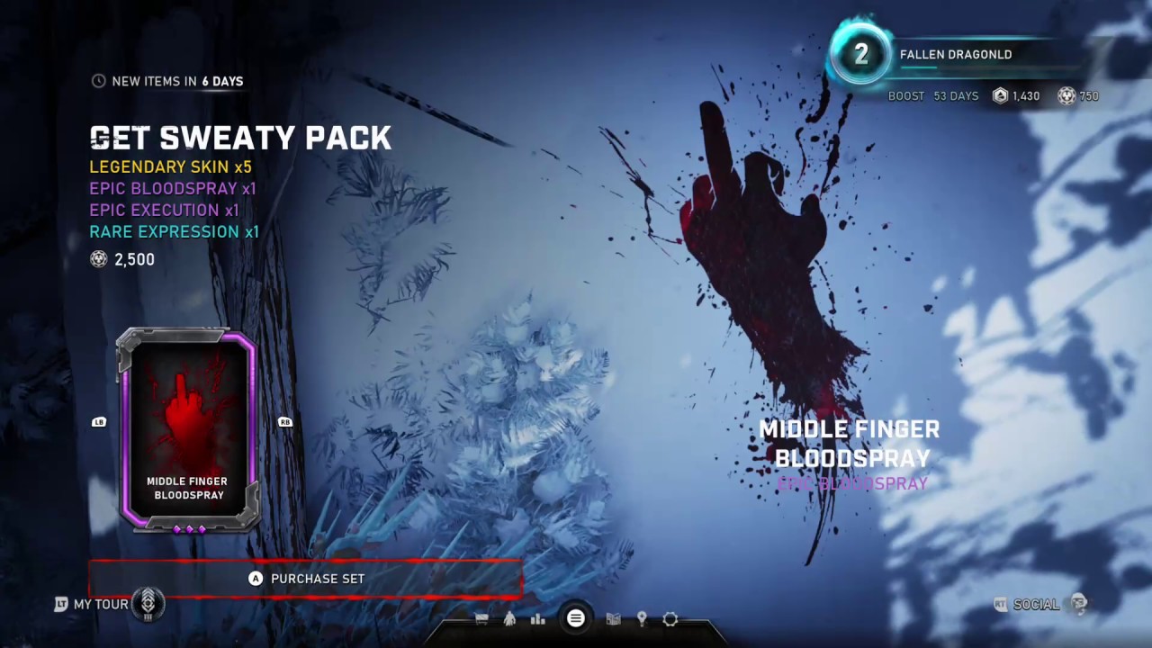 Gears 5 custom get sweaty store pack