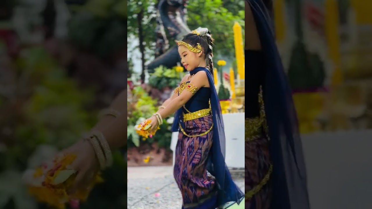 หนูนานาคีน้อย รำเปิดแม่ธรณี ณ วัดโนนสว่าง อ.เมือง จ. ร้อยเอ็ด 17 ก.ค. 2567