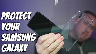 The cheapest phone case and tempered glass screen protector I could find for Samsung Galaxy S21 5g screenshot 1