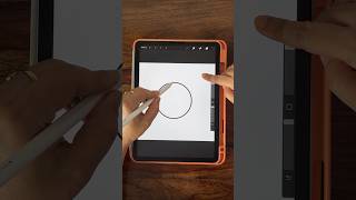 Perfect CiRCLE ⭕ In Procreate #shorts #procreate #procreatetutorials