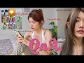 QnA Hour. Stress khi học Fashion Design,  điều xấu hổ nhất, cách edit ảnh,Squid Game,feeling lonely?