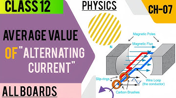 Average Value of Alternating Current (AC) Class 12 Physics | Chapter 07 AC Current | #video