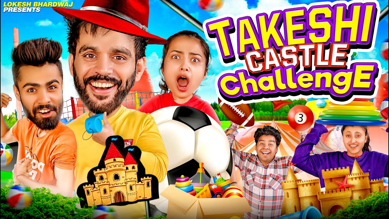 TAKESHI CASTLE CHALLENGE Lokesh Bhardwaj Tejasvi Bacahni takeshi-castle-challenge-lokesh-bhardwaj-tejasvi-bacahni