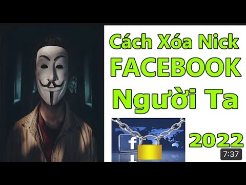 Video Cách Rip Facebook Người Bạn Ghét Mới Nhất 2022 - Nhất... - youtube