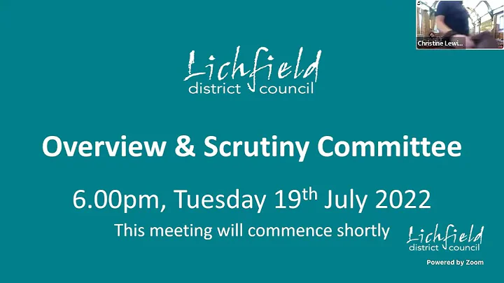 Overview & Scrutiny Committee 19 July 2022