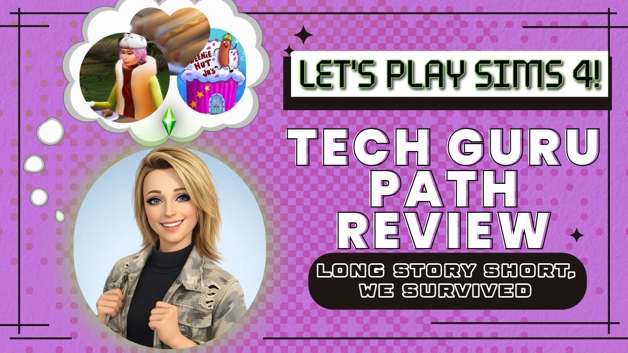 Sims 4 Challenge: Surviving The Tech Guru Path (Part 1) - YouTube