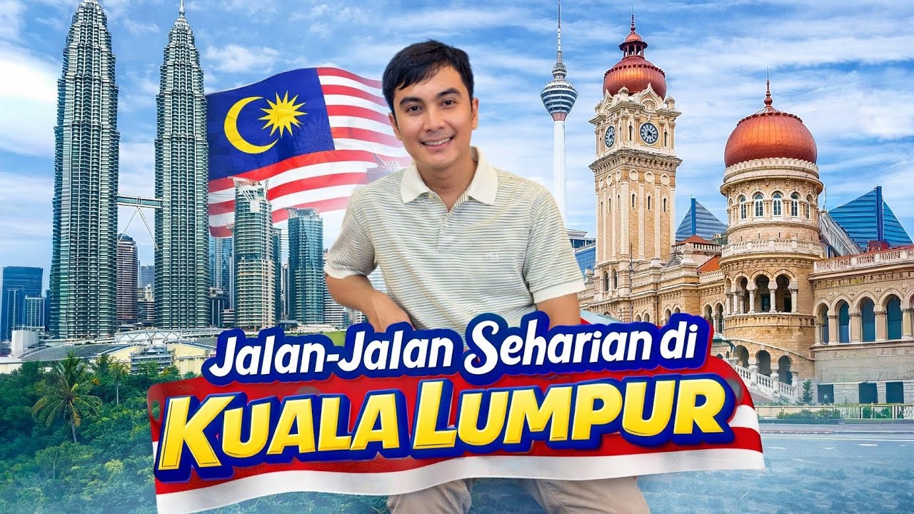 24 Jam di Kuala Lumpur 🇲🇾 Street Food, Night View & Walking Tour - Part 1