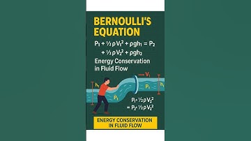 Uitleg van de vergelijking van Bernoulli | Basisprincipes van vloeistofstroming | Vloeistofmechan...