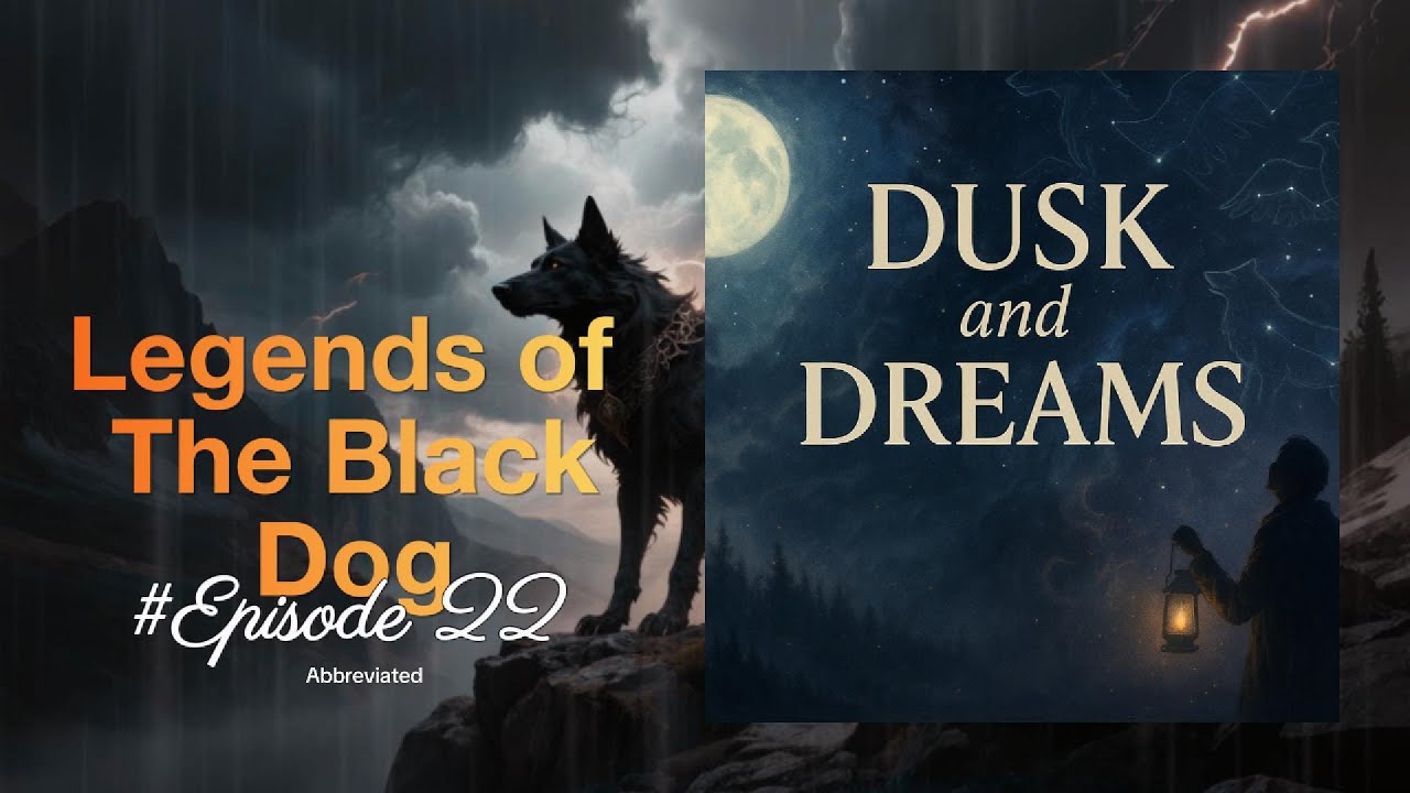 When the Black Dog Appears at Night… | Ghostly Hound Folklore & Haunting Tales 