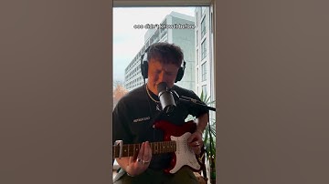 Thumbnail of @postmalone 'I fall apart' #shorts #cover #singer #singing #guitar