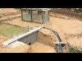 Mini Hydroelectric Dam And PVC Garden Modem | PVC Garden Model