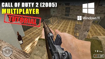 How  to get Call of Duty 2 Multiplayer to run on Windows 10 and 11