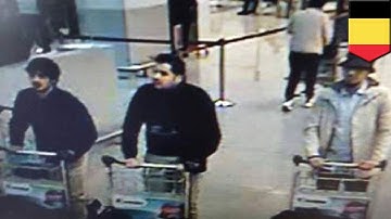Brussels terror attacks: massive manhunt underway for escaped airport attacker - TomoNews