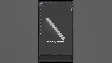 Simple stairs have never been more simple! And remember to check out the Guide Book! 🫡#blender3d