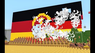 National Anthem of East Germany (GDR) - Minecraft Villagers Choir