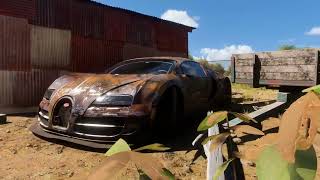 Restoring a Bugatti Veyron Super Sport | Gameplay | Forza Horizon 5
