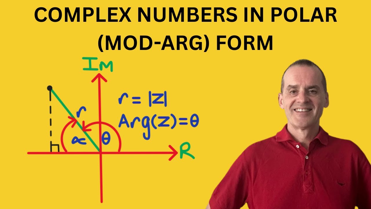 Converting Complex Numbers to Polar (MOD-ARG) Form - YouTube