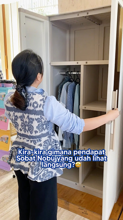 Kira-kira review orang-orang soal lemari baru bubu gimana ya? #review #lemari #penyimpanan #storage