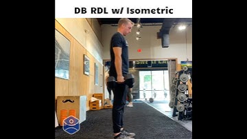 DB RDL w/ Isometric | Prime Performance Rehab | Physical Therapy | Charleston, SC