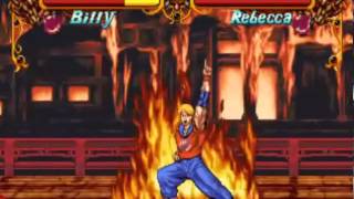 Double Dragon (Neo Geo/Arcade) Playthrough as Billy 