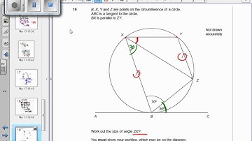 AQA Maths Higher Nov 2014 Non Calc Q19
