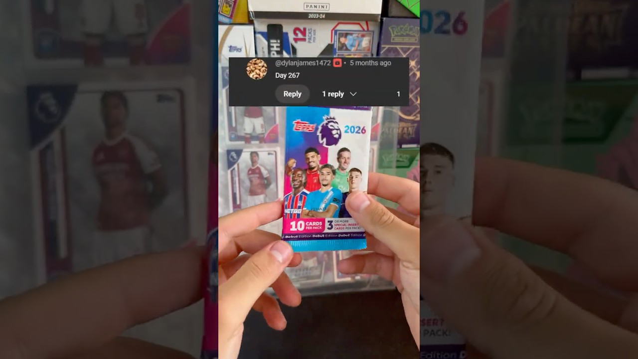 Master Set Pt.4 O.P.A.D Until I Hit a 1/1 Day 267 (Topps Premier League 2026) 