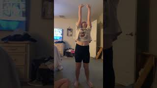 My Sister Taught Me How To Do A Back Bend