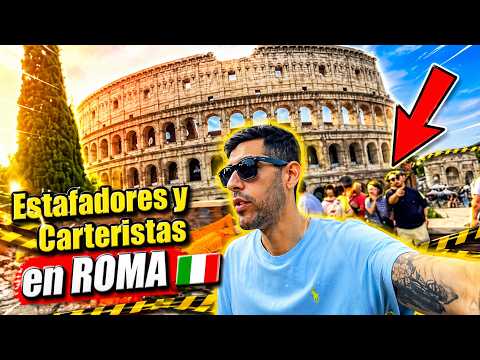 Estafas en ROMA Italia 🇮🇹 Así operan los timadores y pungas