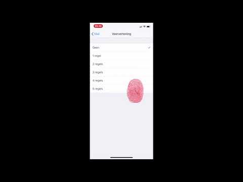 Mail Instellingen iOS