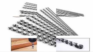 1Pcs 460Mm Long 6810121820Mm Auger Drill Bits Wood Carpenter Masonry Wood Drills