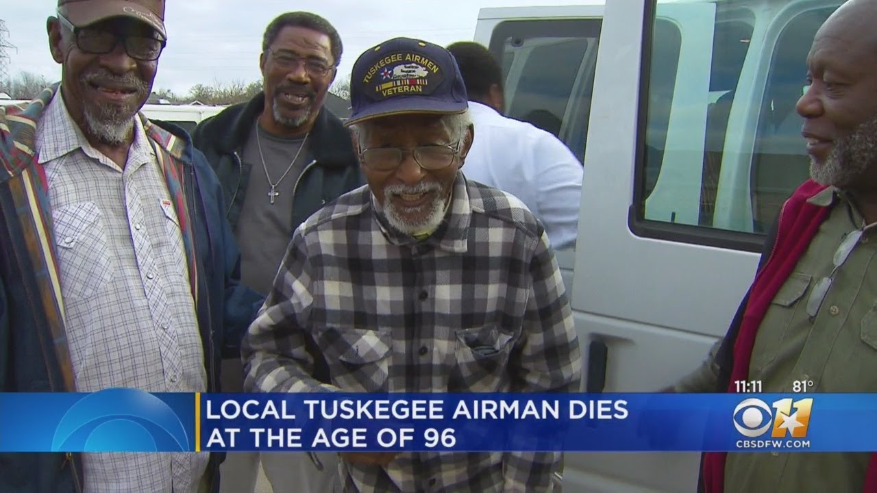 Tuskegee Airman Laid To Rest In North Texas - YouTube