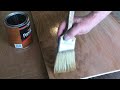 TIPS and techniques on how to apply polyurethane EVENLY like a pro