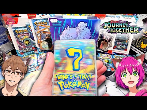 Pokémon TCG Journey Together Triple Packs and Elite Trainer Box ETB UNBOXING! Pokemon Card Game