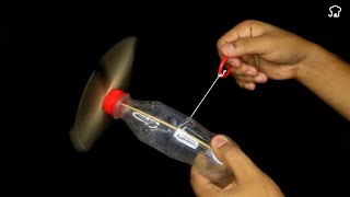 Don't throw away used plastic bottles. Learn to make an easy and quick manual fan.