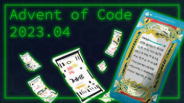Advent of Code 2023 Day 4 - Scratchcards - Programming Problems EP20