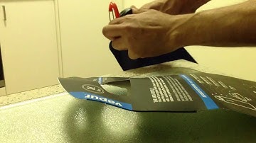 Vapur Eclipse 1L anti-bottle, fold and roll test and water capacity test