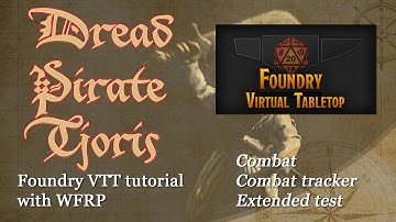 Foundry VTT - combat tracker, extended tests