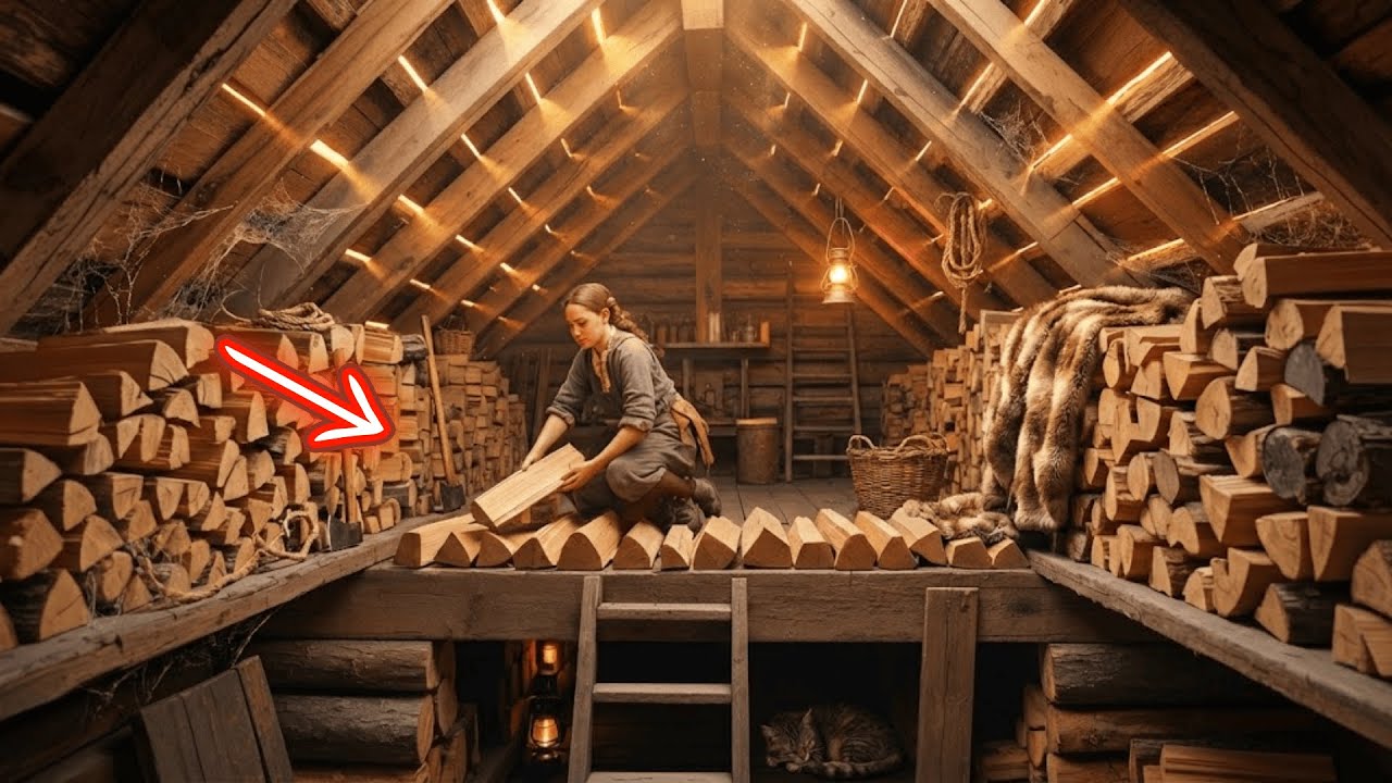 Śmiali się z wdowy i jej drewna w dachu. Zimą płakali, gdy ich szopy zgniły!