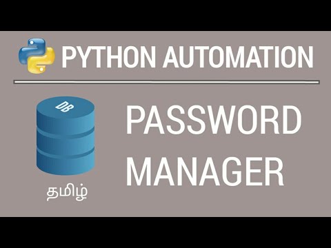 Python - Password Manager | Tamil | iCoding - YouTube