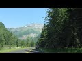 Snips of glacier national park mt driving and hiking aug 2019