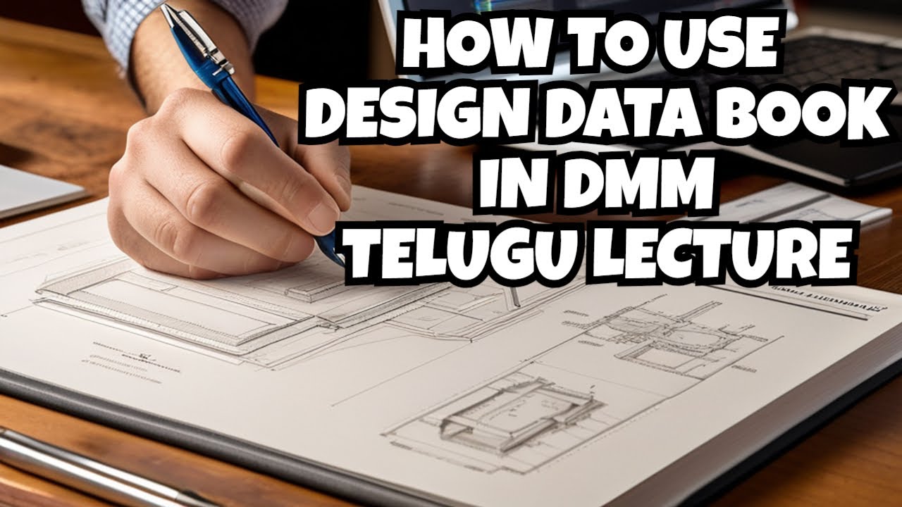 How to Use Design Data Book in DMM-2 (Design of Machine Members -)