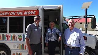 "Dewey" the Ignacio Library's Bookmobile
