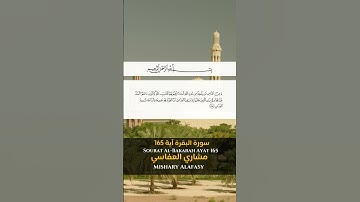 سورة البقرة آية 165 Sourah al Bakarah Ayat 165 #quran